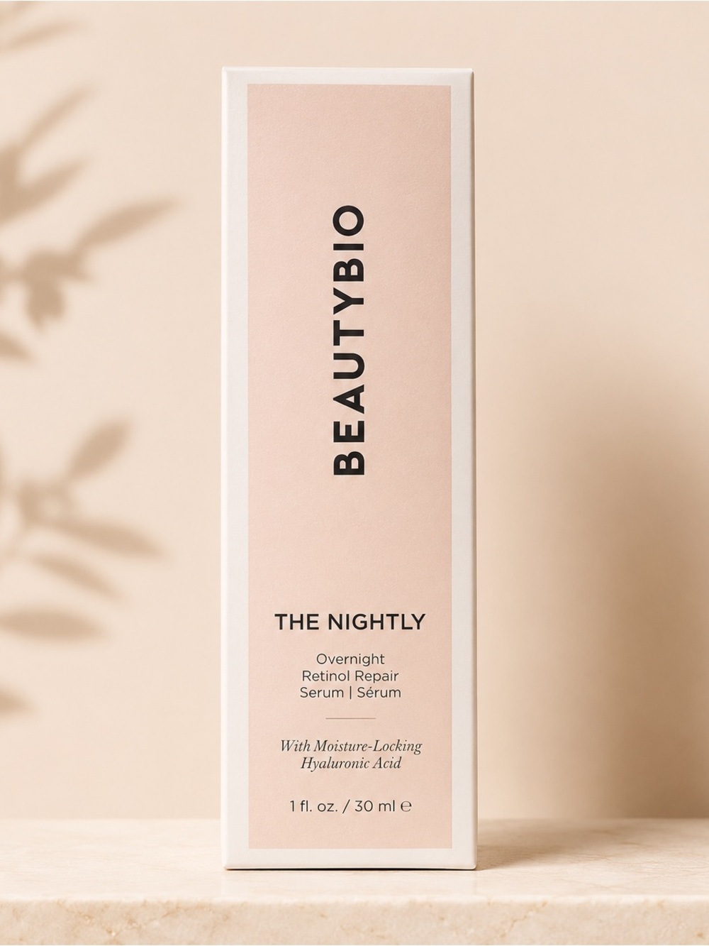 BEAUTYBIO The Nightly Overnight Retinol Repair Serum — Soft Pink